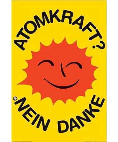 Atomkraft Nein Danke Poster X Cm