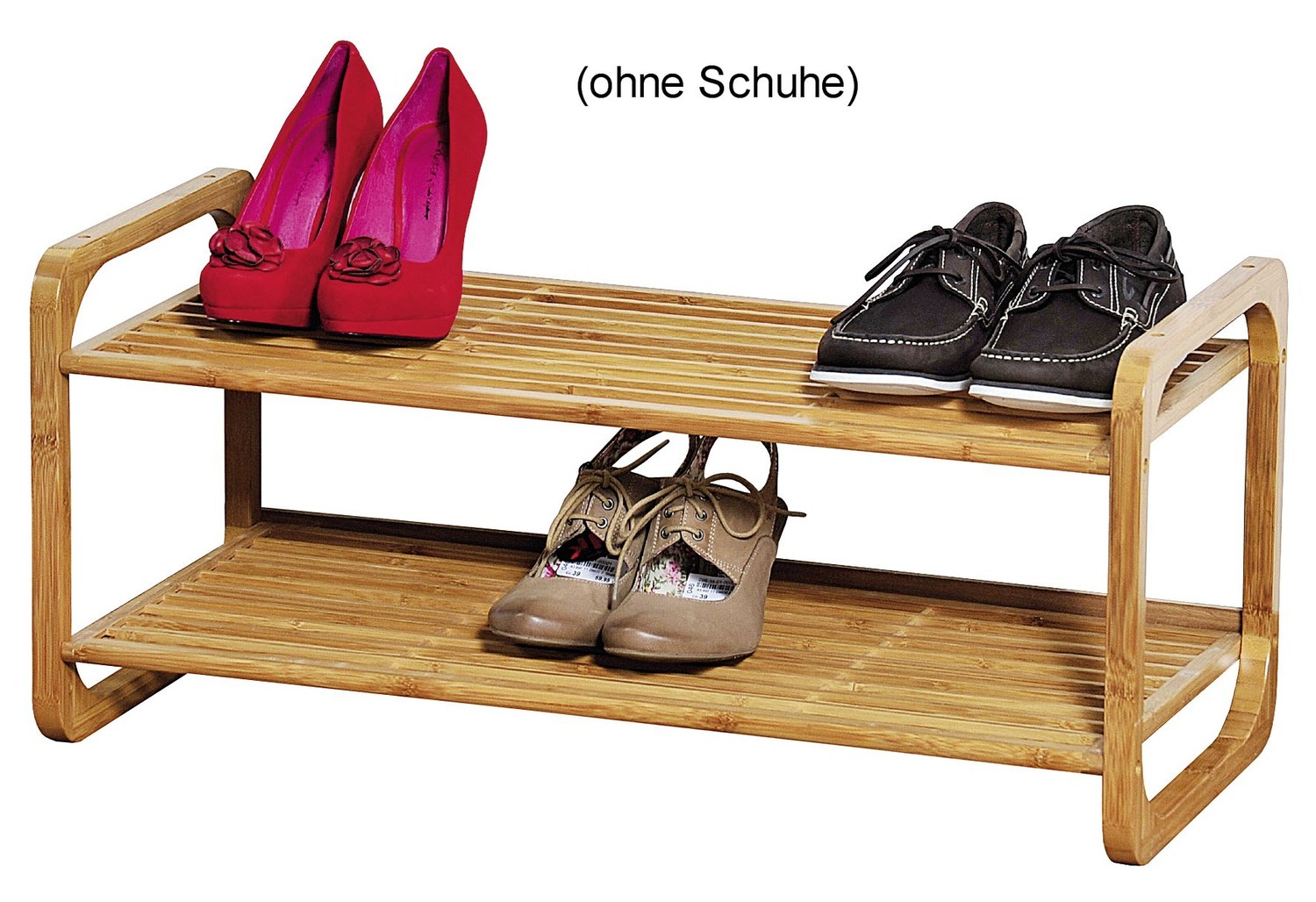 kesper schuhregal holz