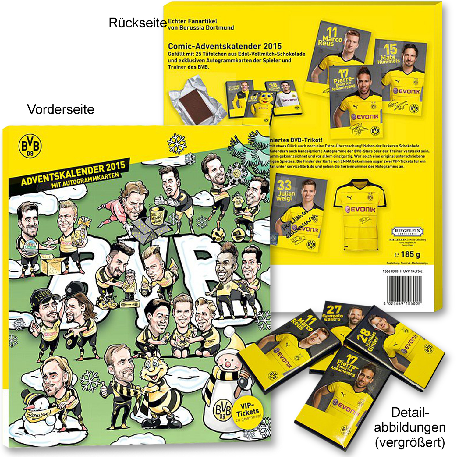 Adventskalender Borussia Dortmund