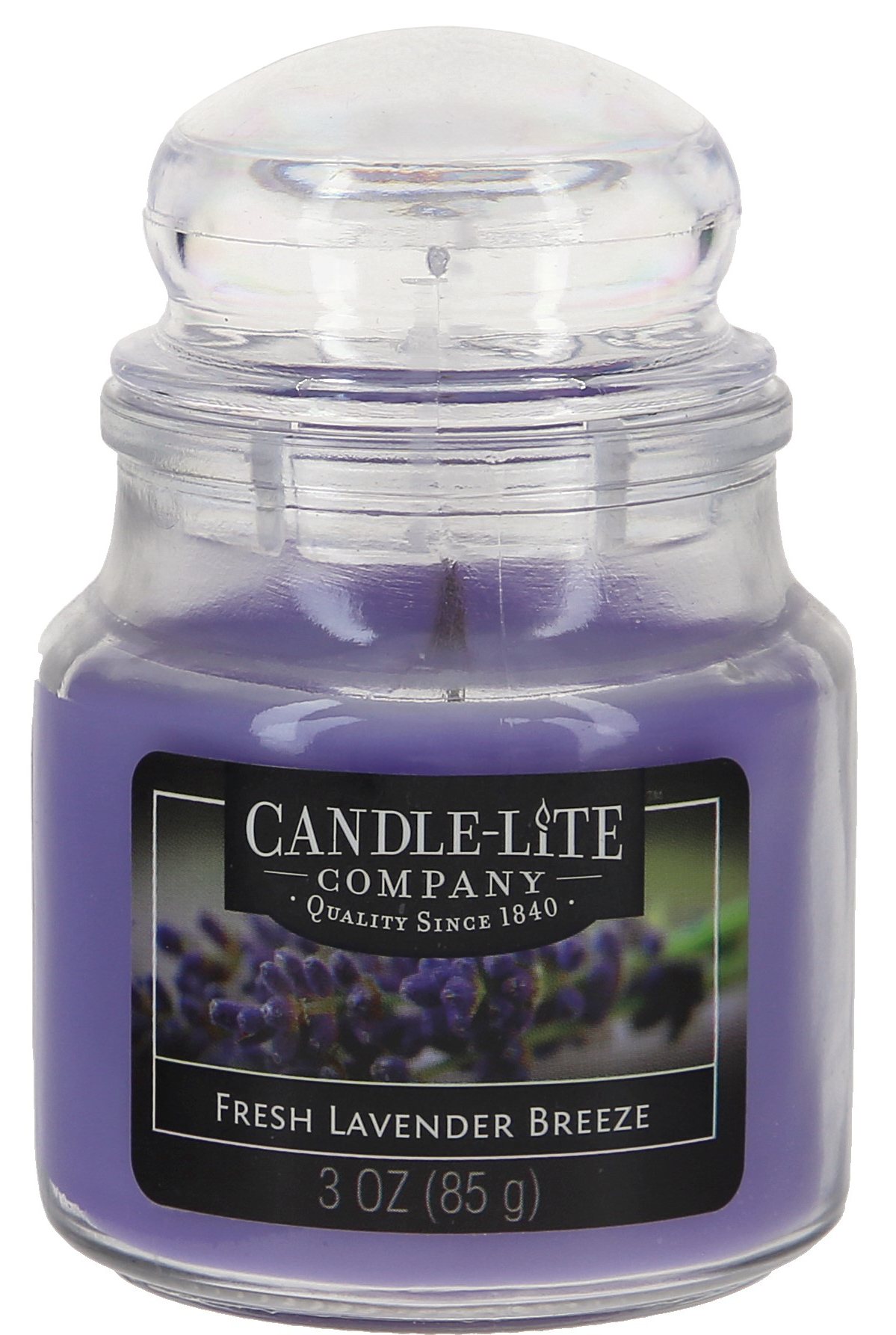 CandleLite Duftkerze im Glas "Fresh Lavender Breeze" ca. 85 g