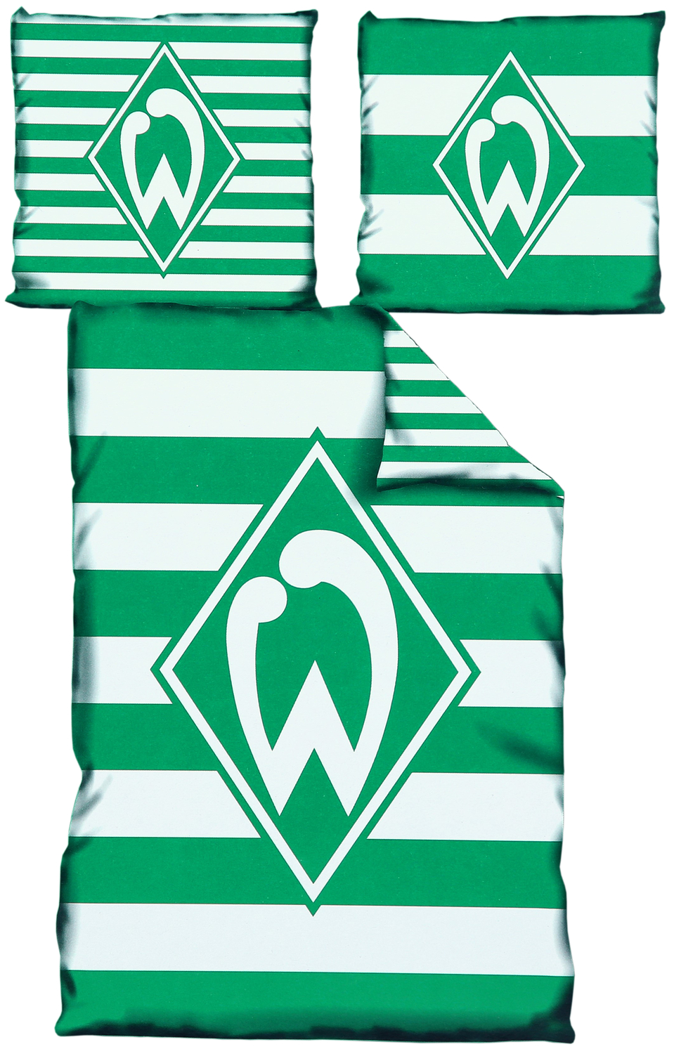 Werder Bremen Bettwäsche Streifen 135 x 200 cm