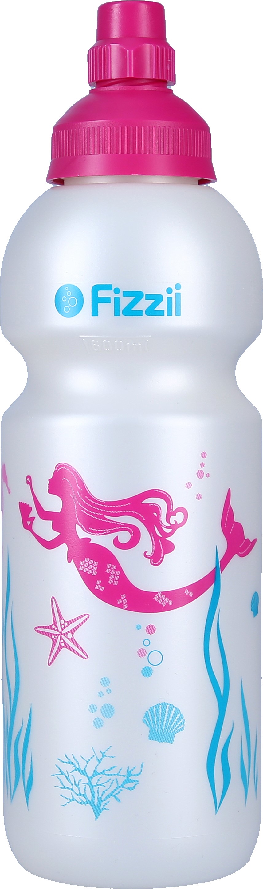 Fizzii Trinkflasche Energy Perlweiß 600ml auslaufsicher