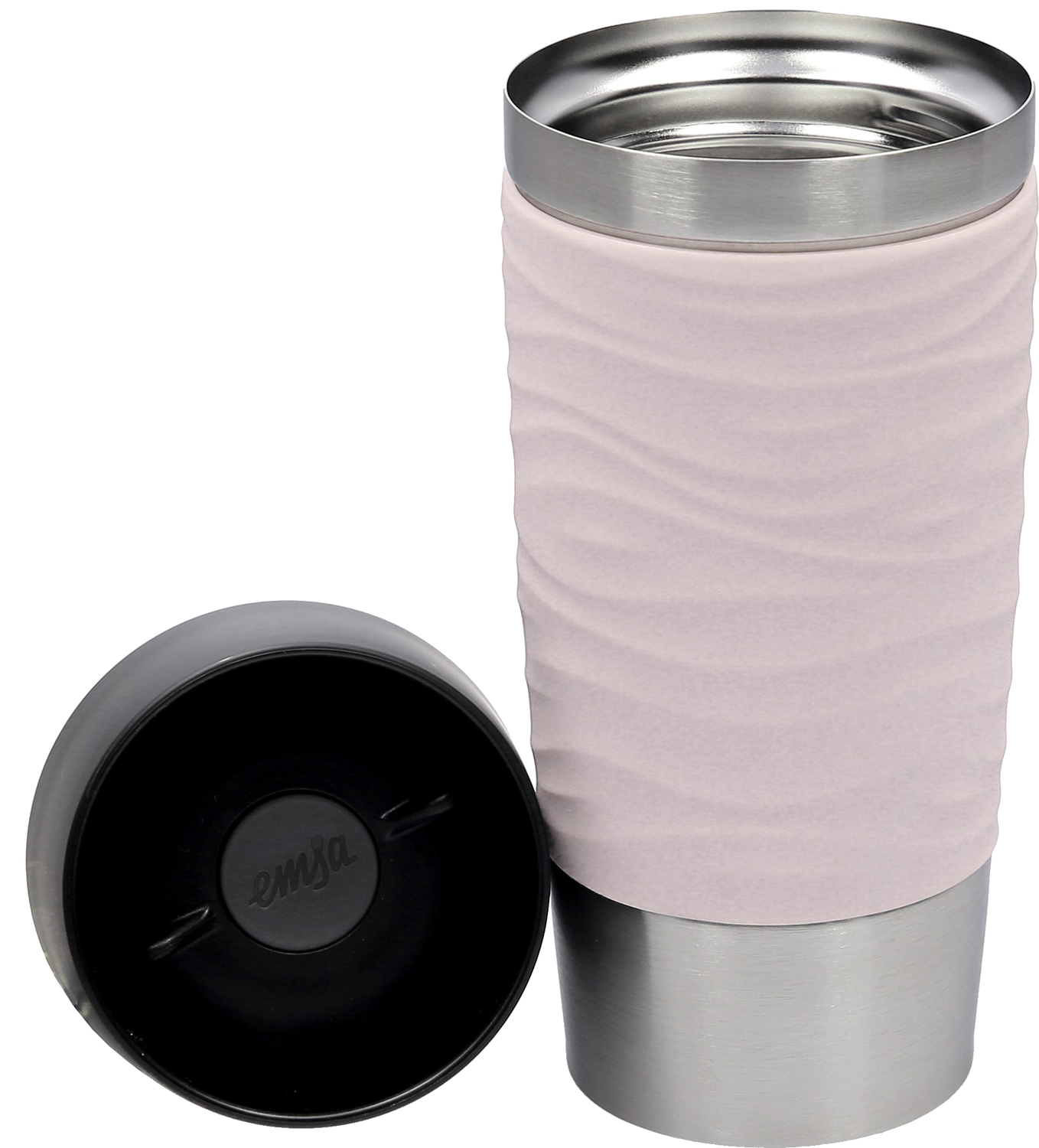 emsa travel mug waves rosa