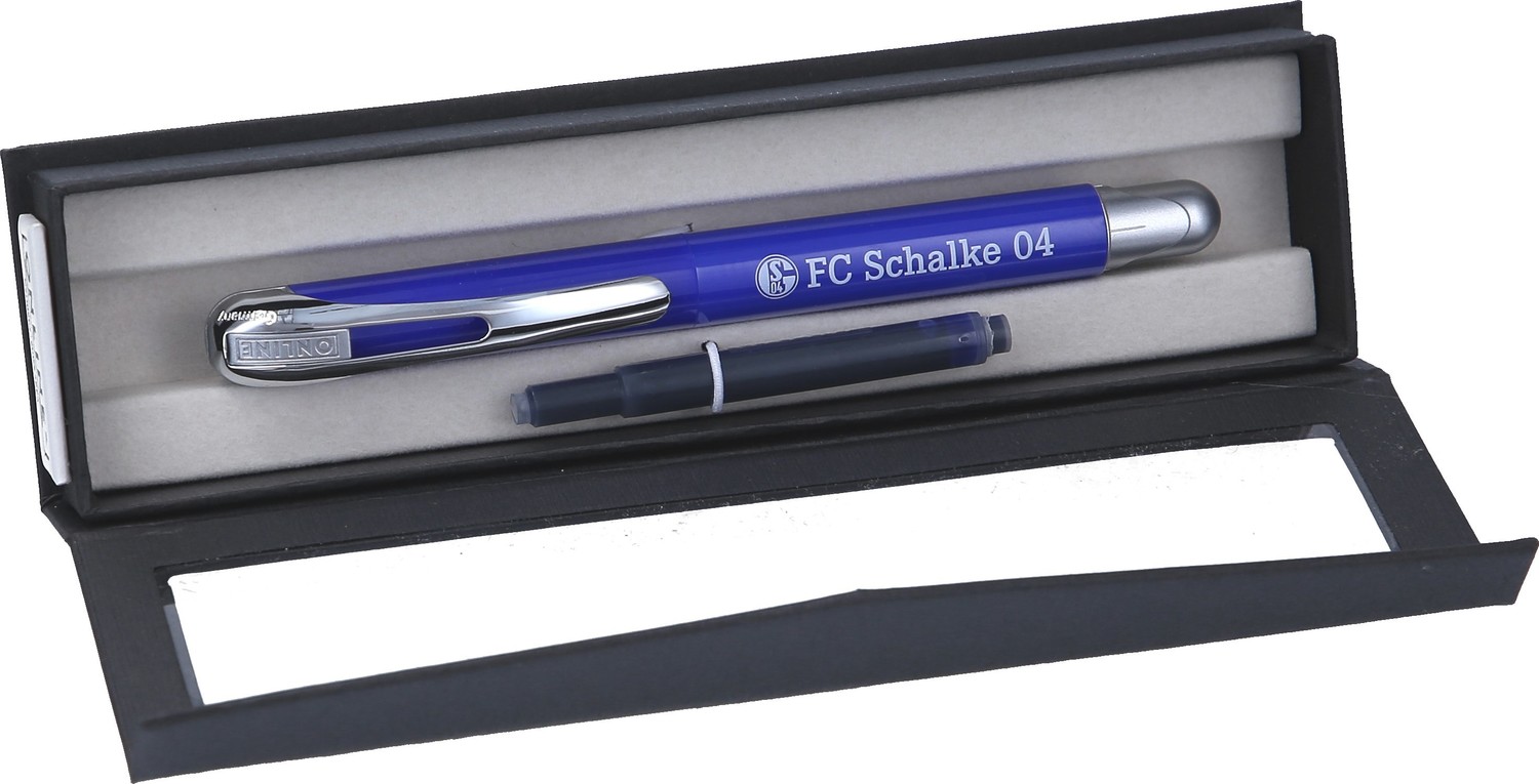 FC Schalke 04 Bettwäsche grau blau 135x200 cm 