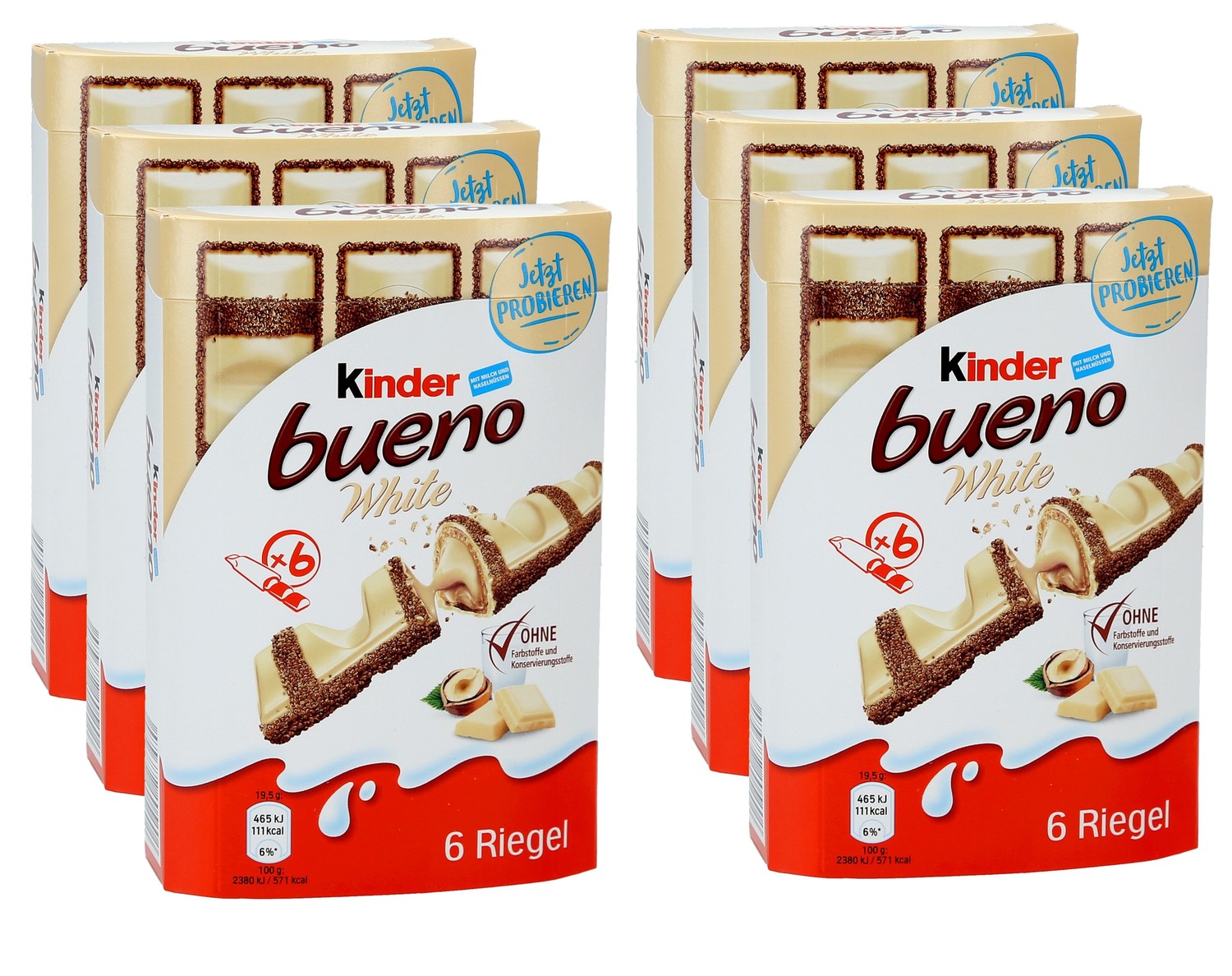Ferrero kinder bueno white (6 x 117g)