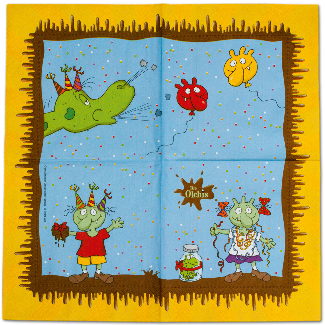 Die Olchis Servietten, 20 Stück