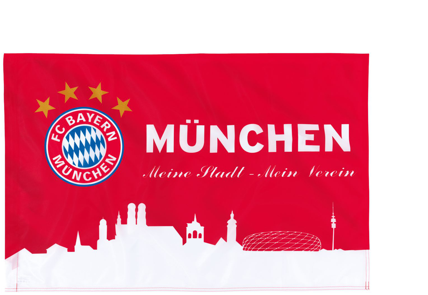 FC Bayern München Fahne München rot/weiß 60x40cm